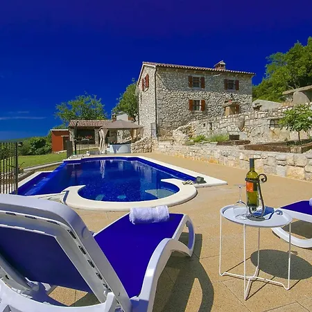 Beautiful Stone With Private Pool Near Rabac By Wiibuk Villa